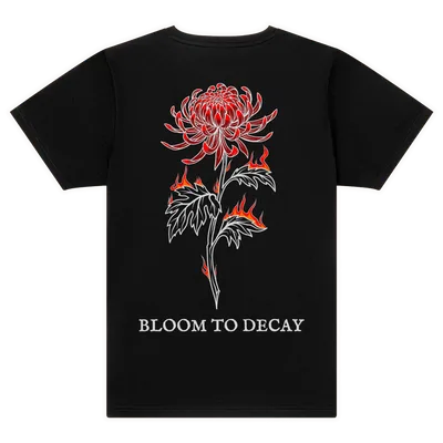 Cult of Misery - Bloom To Decay - Black - C002 - T-Shirt · Unisex 3
